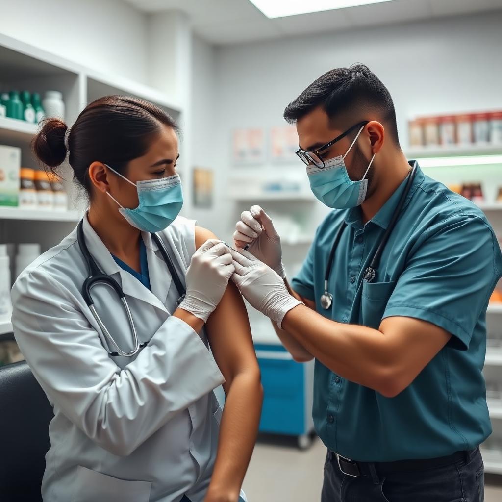 Injection vaccin à Soissons par un pharmacien habilité